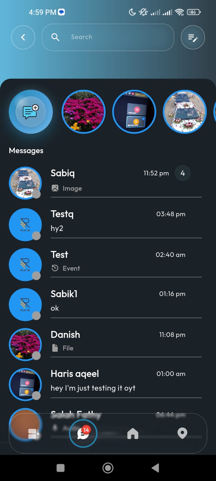 RateOp mobile app screen 19